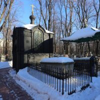 Могила И.А. Ковылина и часовня на Преображенском кладбище (зима, 2019 г.) Могила И.А. Ковылина и часовня на Преображенском кладбище (зима, 2019 г.)