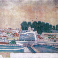 Преображенское кладбище в Москве. Акварель. 1827. Из собрания М.И. Чуванова. Преображенское кладбище в Москве. Акварель. 1827. Из собрания М.И. Чуванова.